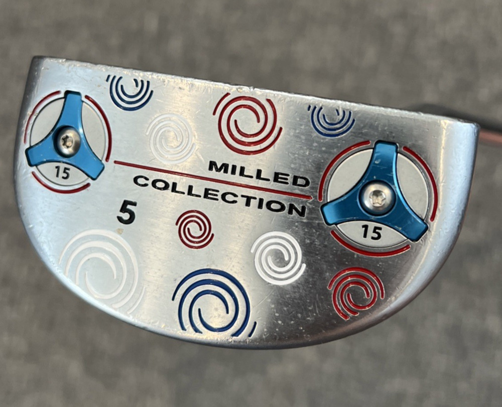 Odyssey Milled Collection #5 Single Bend 35" Putter Weighted FOR PARTS or REPAIR